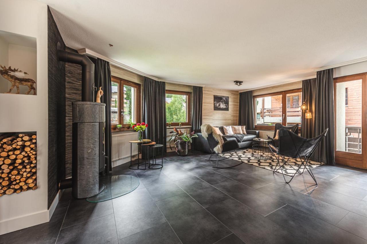 Central & Elegant Apartments,Partially With Fireplace, By Zermatt Rental Bagian luar foto